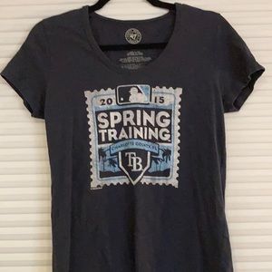 🎉FREE WITH ANY PURCHASE! Tampa Bay Rays Spring Training short sleeve tee! Large